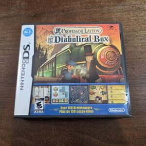 Nintendo DS Professor Layton and the Diabolical Box Game Cib